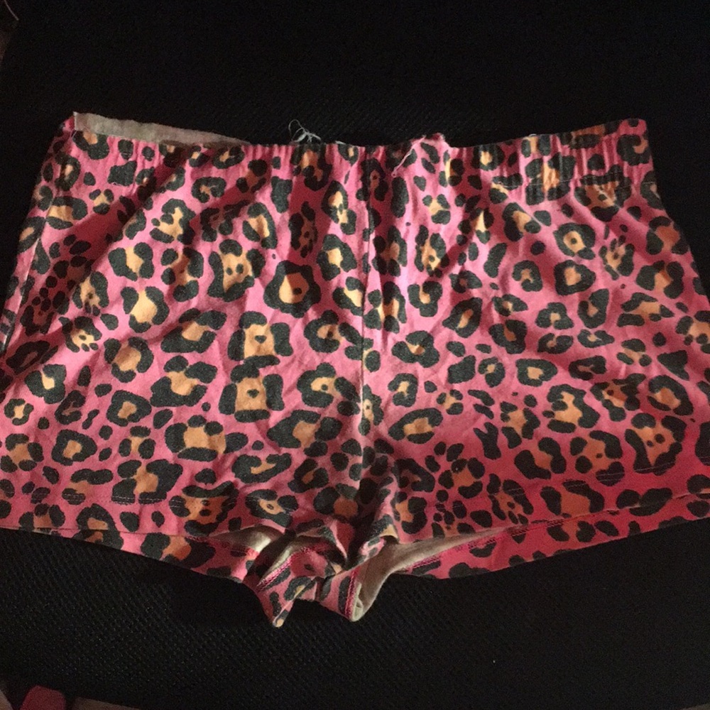 Pink Cheetah shorts
